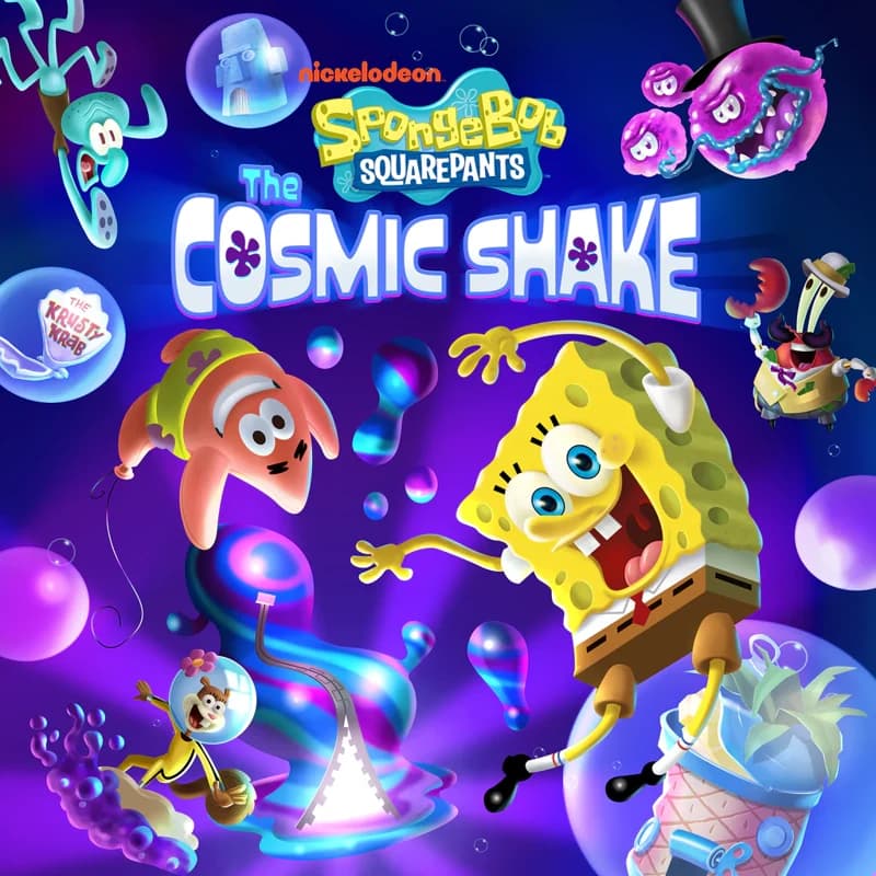 کاور بازی SpongeBob SquarePants The Cosmic Shake