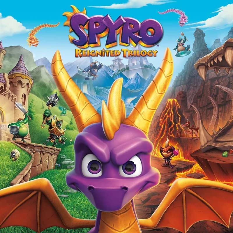 کاور بازی Spyro Reignited Trilogy