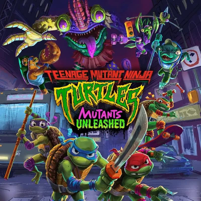 کاور بازی Teenage Mutant Ninja Turtles Mutants Unleashed