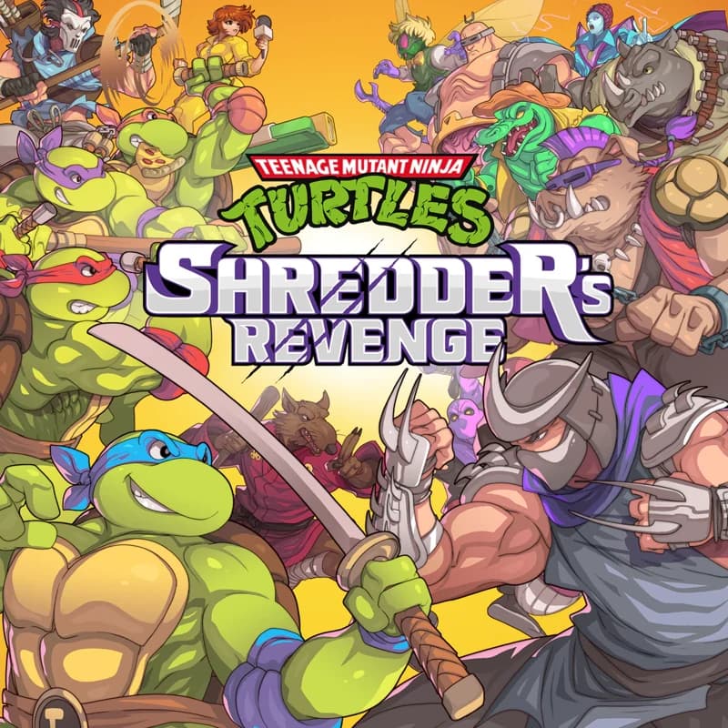 کاور بازی Teenage Mutant Ninja Turtles Shredder’s Revenge