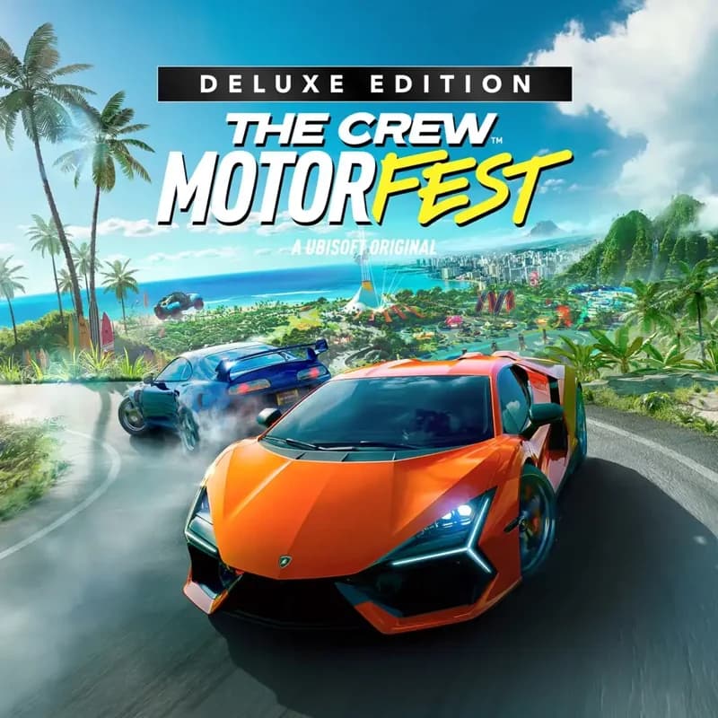 کاور بازی اکانت ظرفیتی The Crew Motorfest Deluxe