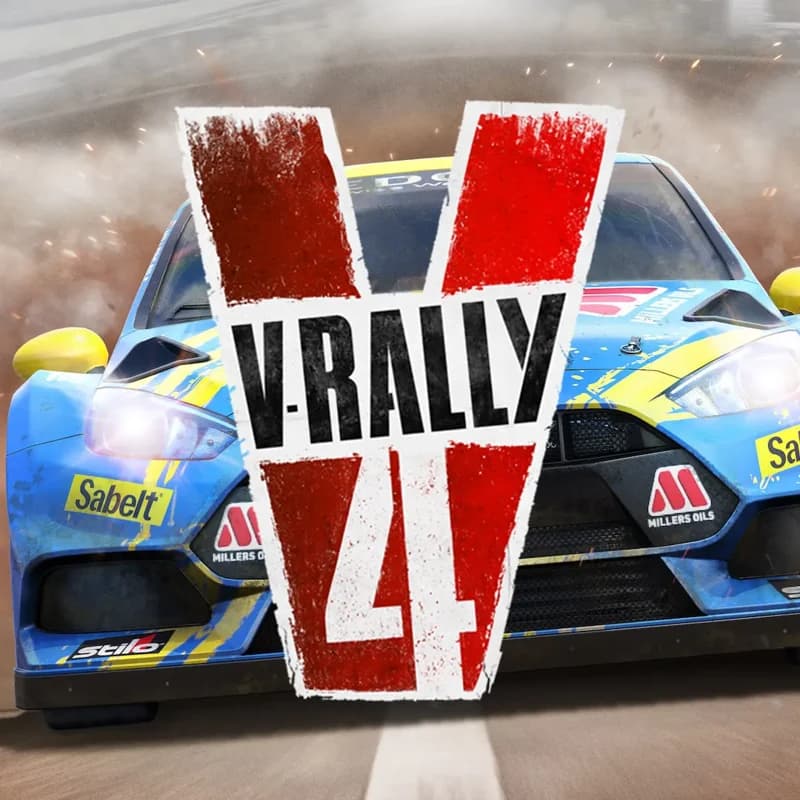 کاور بازی V-Rally 4