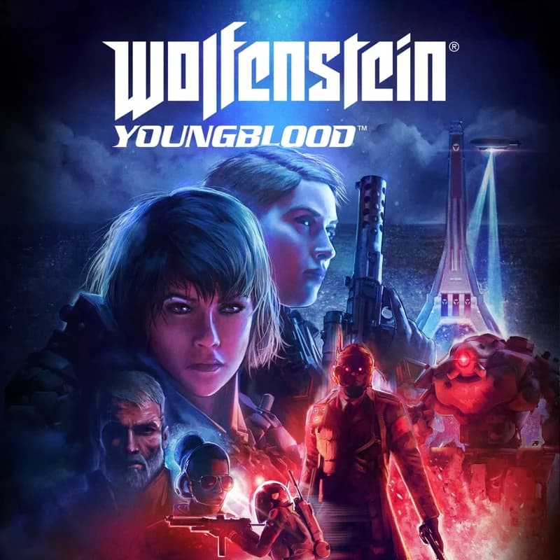 کاور بازی Wolfenstein Youngblood