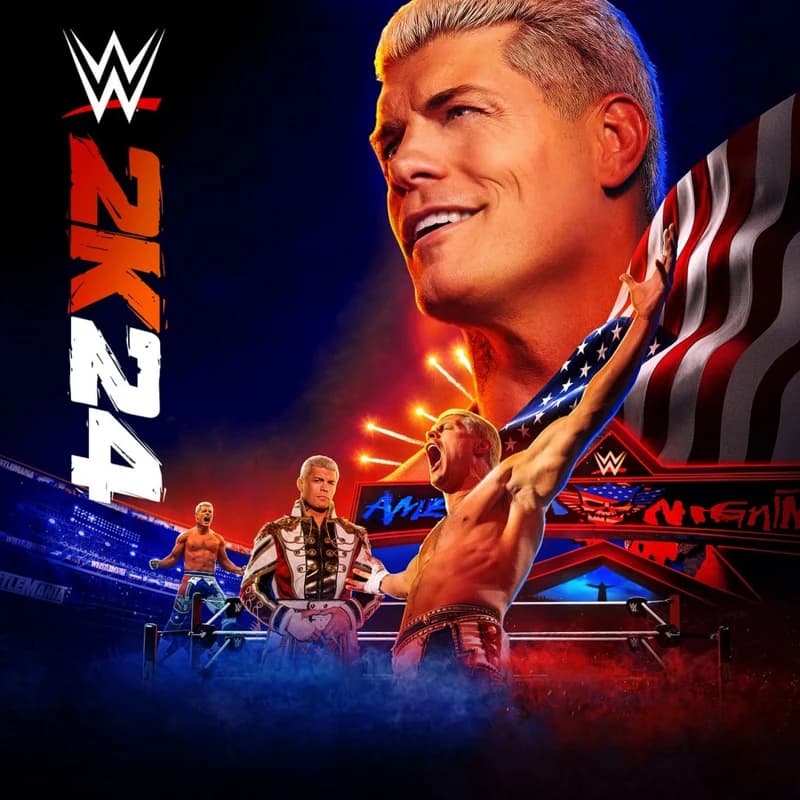 کاور بازی اکانت ظرفیتی WWE 2K24