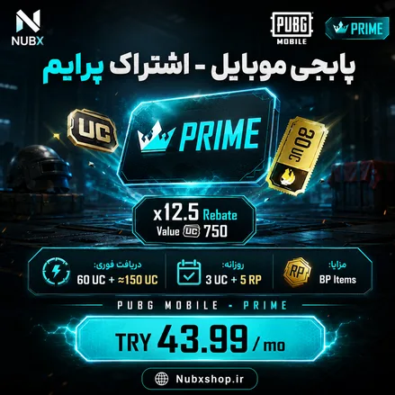 خرید پرایم پابجی موبایل